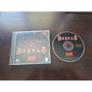 Windows 95 Diablo 1 PC CD-ROM Video Game 1996 Blizzard Complete